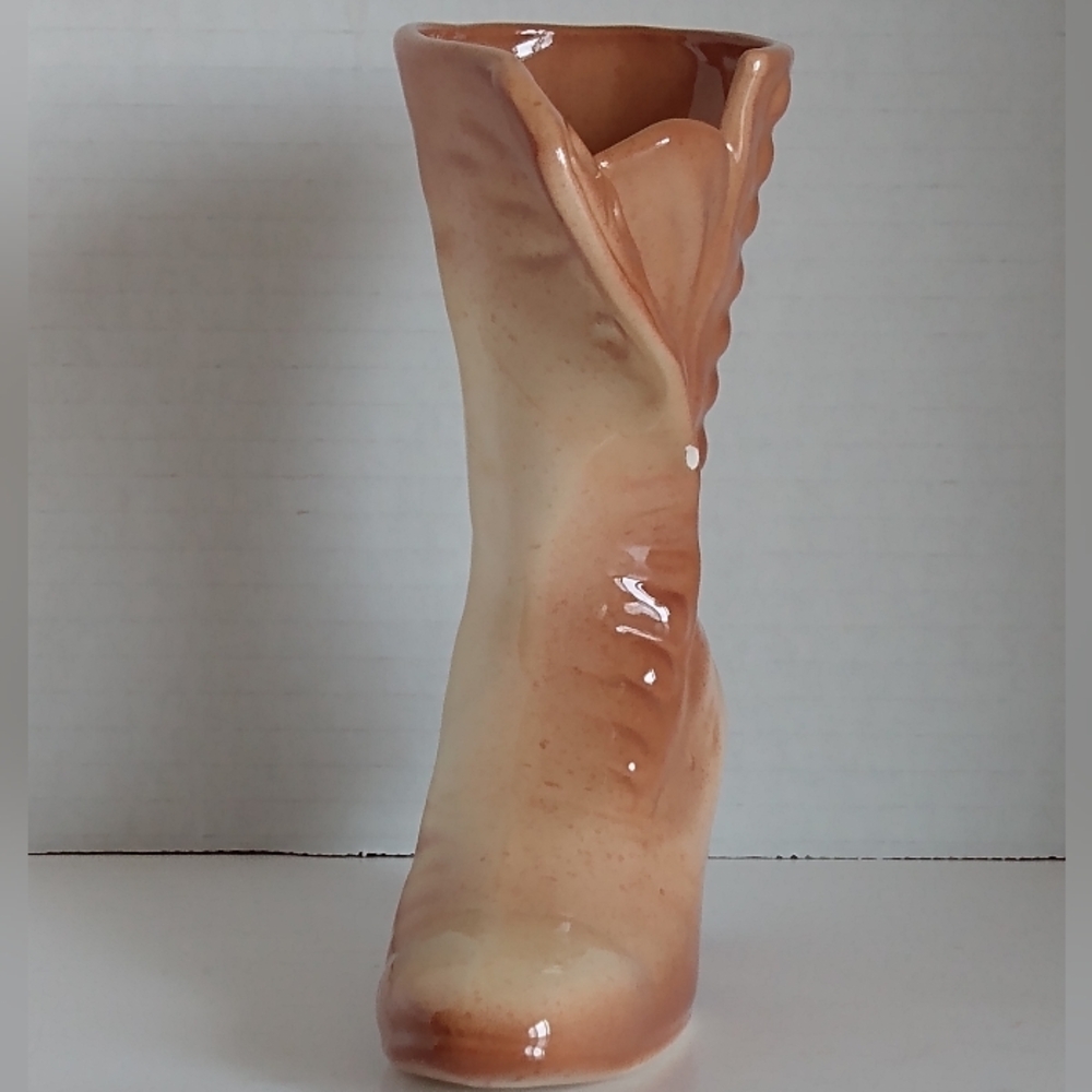 Ceramic Victorian Boot - Picture 3 of 7